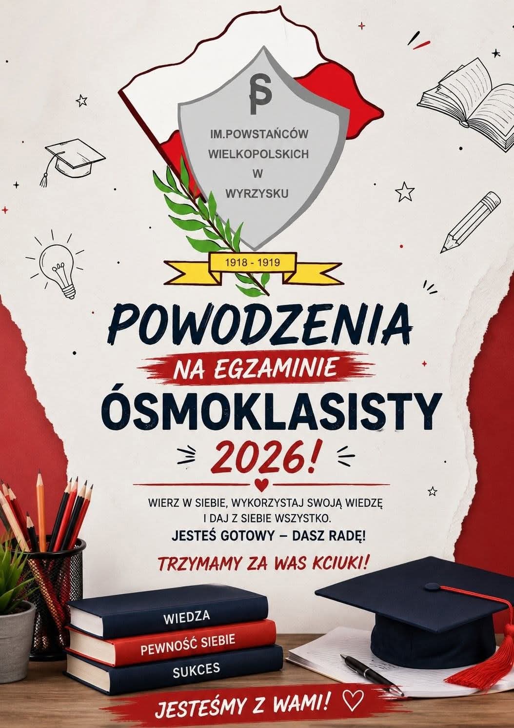 Powodzenia!