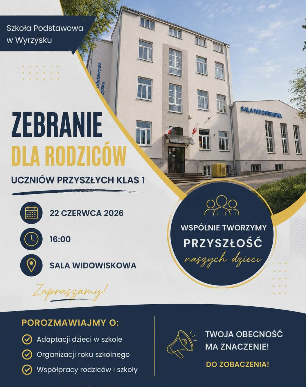 Zebranie dla rodziców