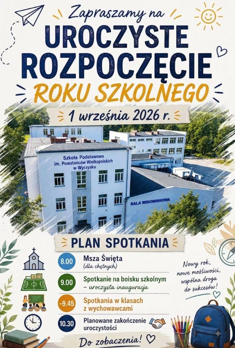 Uroczyste rozpoczęcie roku szkolnego