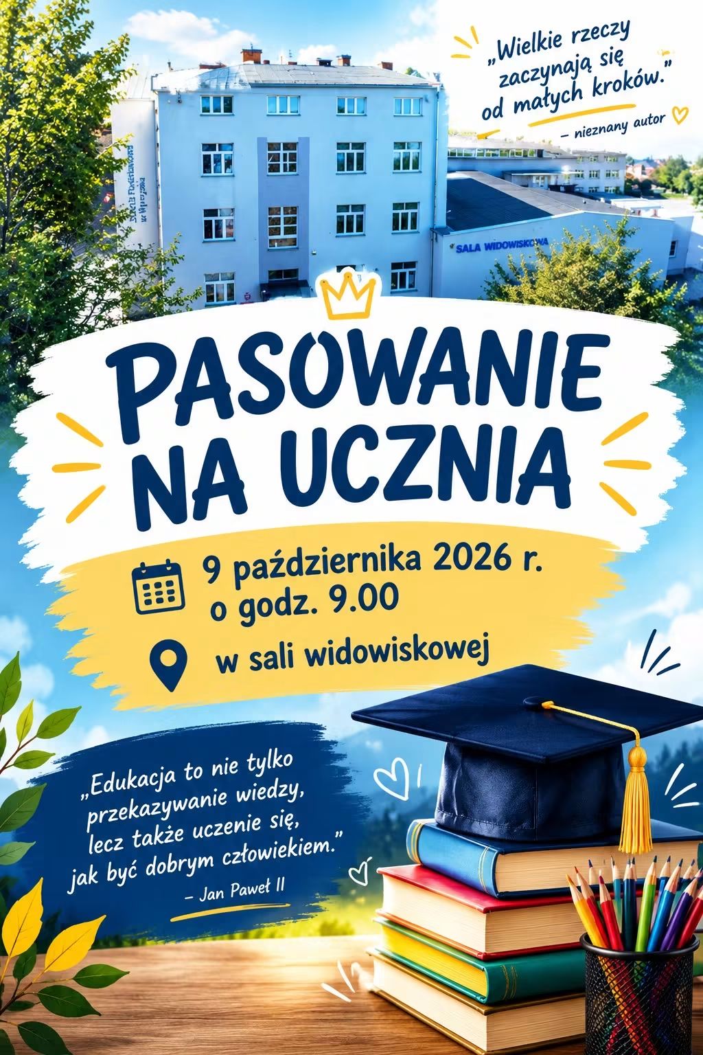 Pasowanie na ucznia